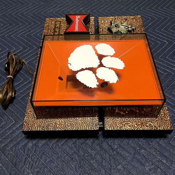 Vntg Anheuser-Busch, Budweiser Wall Sconce Display, Russel S. Kribs, Itm 005-220 - Picture 5 of 7